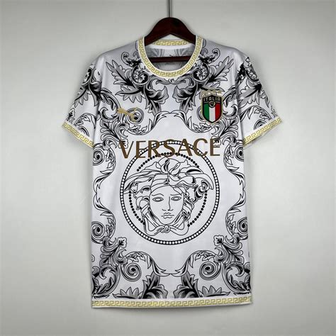 red and white versace shirt|versace white shirt price.